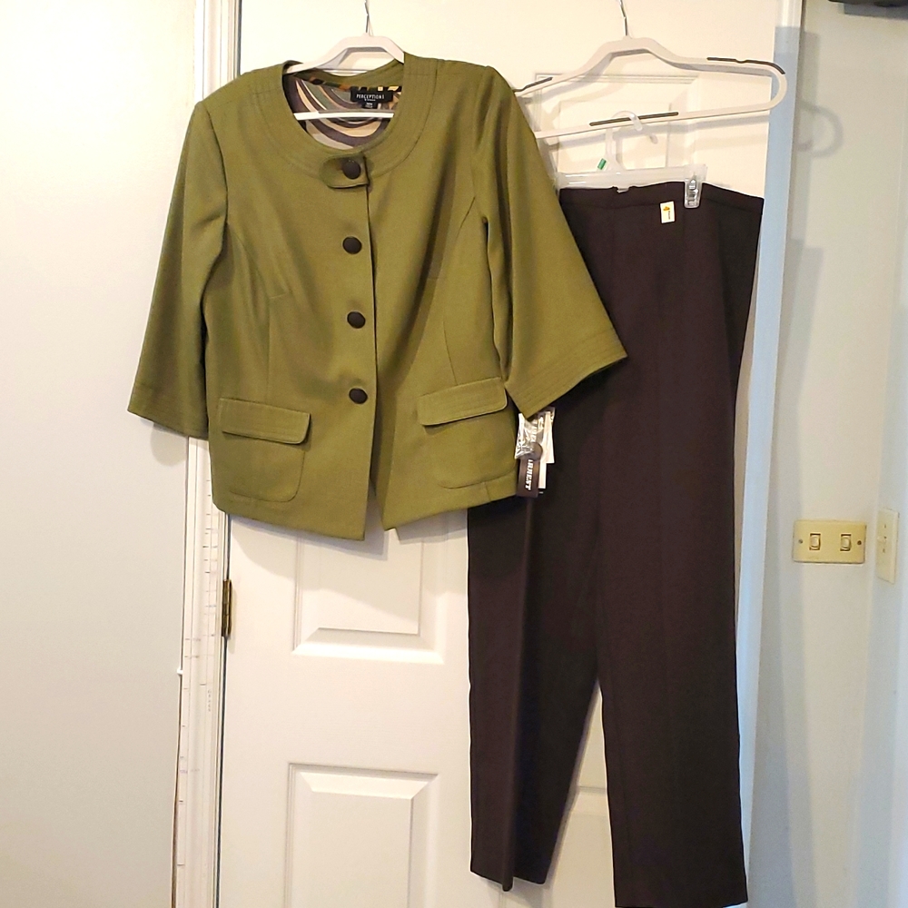 Perceptions Woman 3 piece business suit